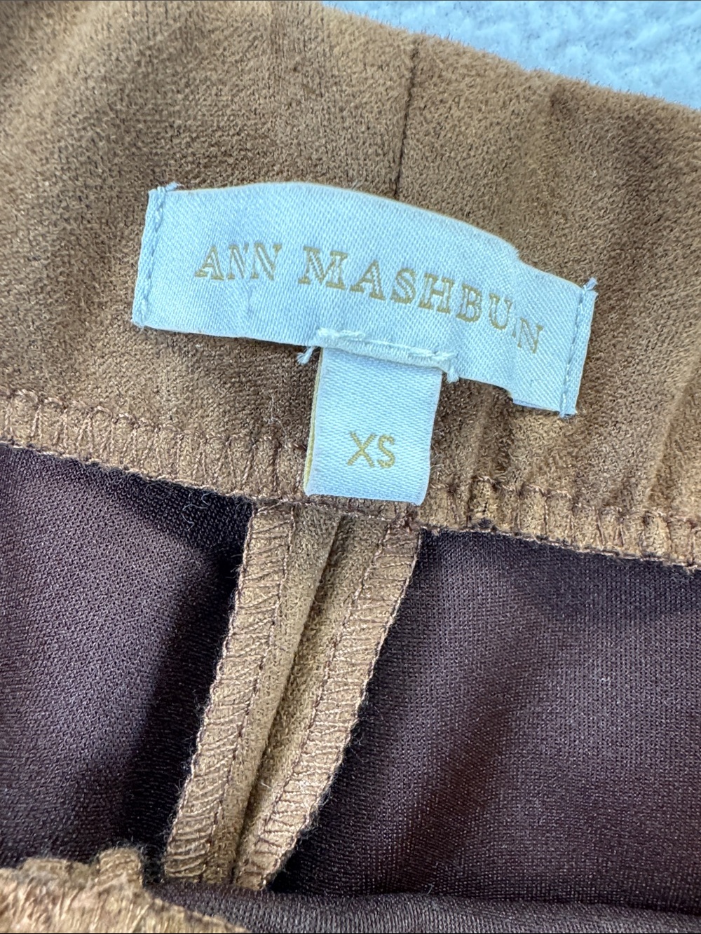 Ann Mashburn Faye Flare Cropped Pull-On Pants Ponte Knit Kick Flare XS - Picture 9 of 10